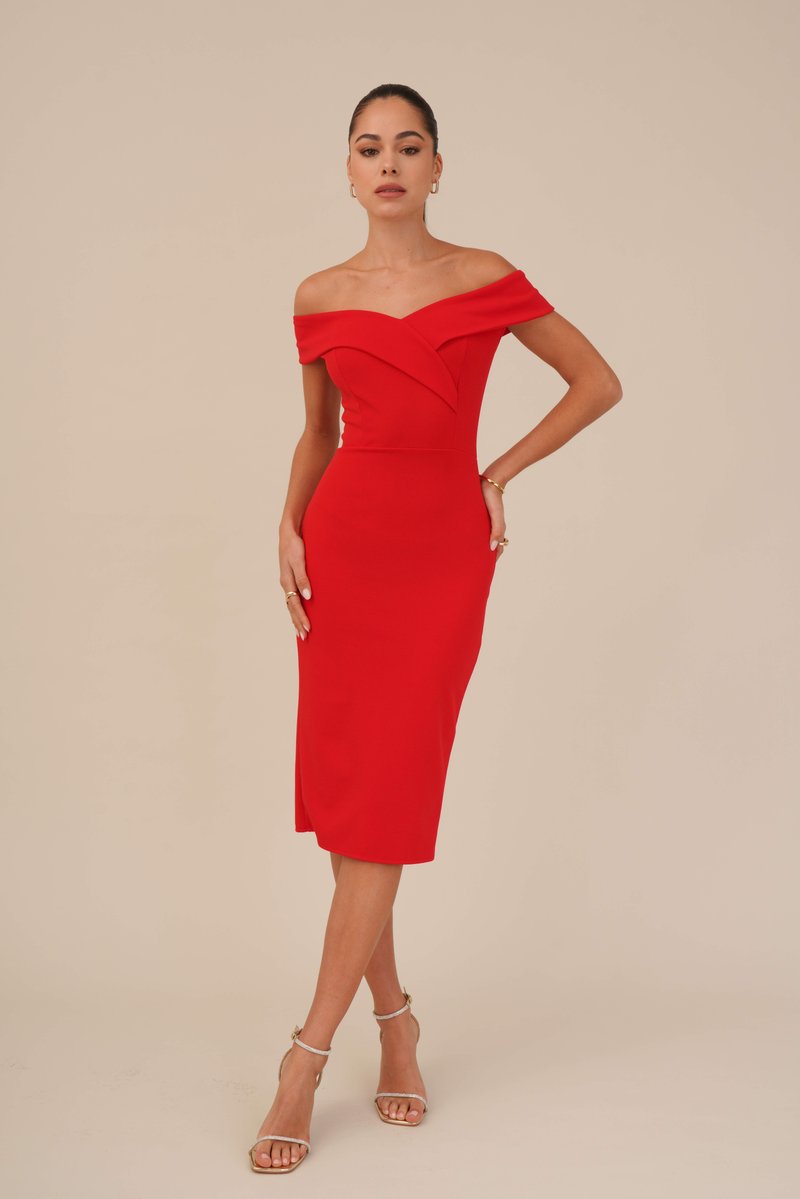 open lace back dress Ashlyn Shift Dress main image 0