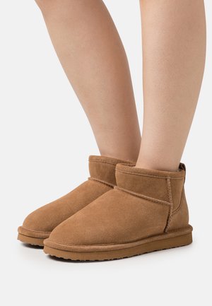 BIASNOW - Ankle boots - cognac