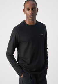 BOSS TEE LONG - Hosszú ujjú felső - black