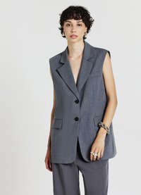 Calliope Weste - grigio fumo melange