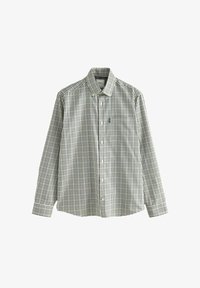 Non selezionato, neutral brown/navy gingham check