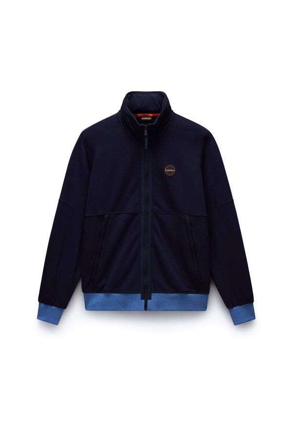 AMBRA - Zip-up sweatshirt - blu marine4