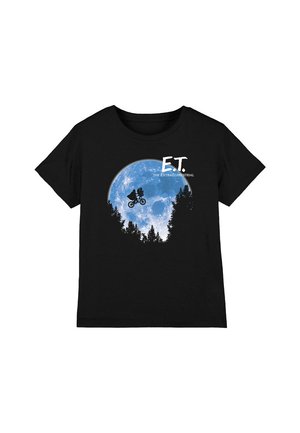 Universal Studios E.T OVER THE MOON BOYS - Print T-shirt - black