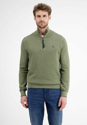 HERREN TROYER - Sweatjakke - nordic olive (661)