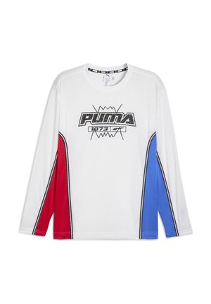 HOOPAVERSE SHOOTING - T-shirt à manches longues - white