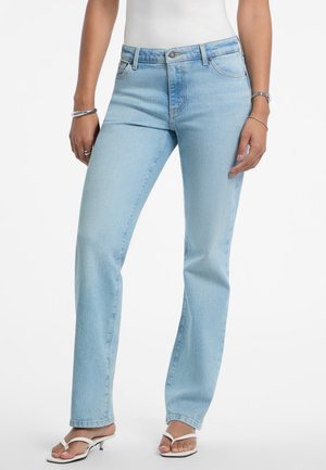 MID WAIST - Straight leg jeans - blau