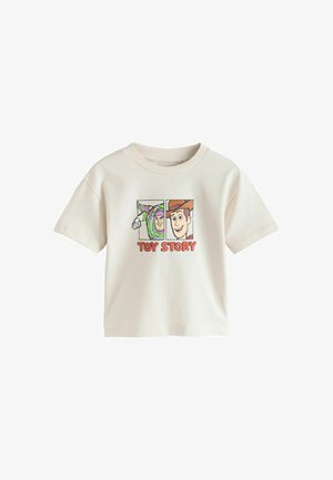 Next, REGULAR FIT - TOY STORY SHORT SLEEVE T-SHIRT . - T-Shirt print - ecru