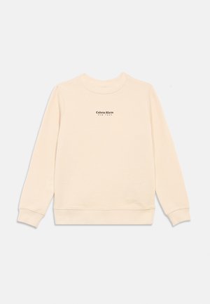 Calvin Klein Jeans MINIMAL LOGO UNISEX - Sweatshirt - whitecap gray