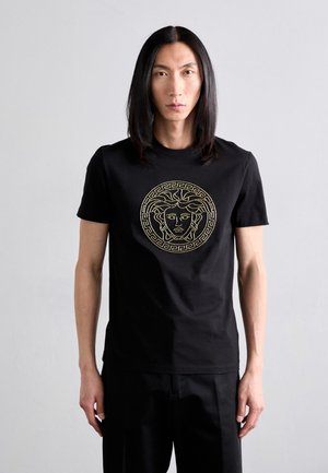 MEDUSA - T-shirt imprimé - black