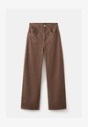 Jean boyfriend - brown