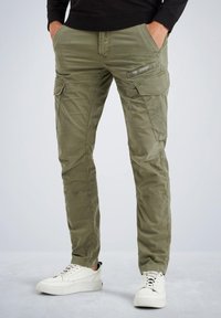 PME Legend NORDROP TAPERED FIT - Cargohose - capulet olive