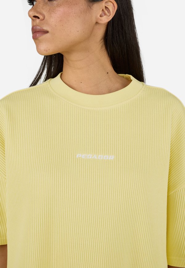 AMANDA OVERSIZED RIB TEE - Print T-shirt4