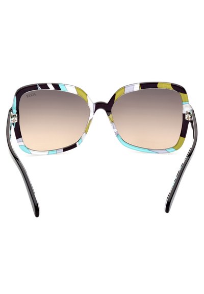 Emilio Pucci SCHMETTERLING - Zonnebril - glänzend schwarz