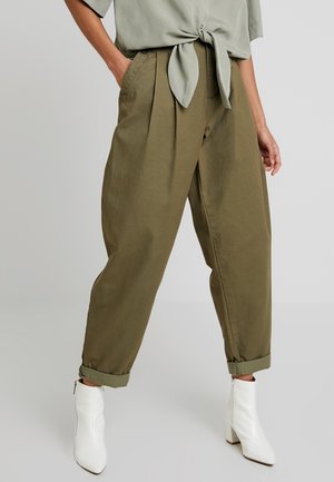 Pantalon classique - khaki