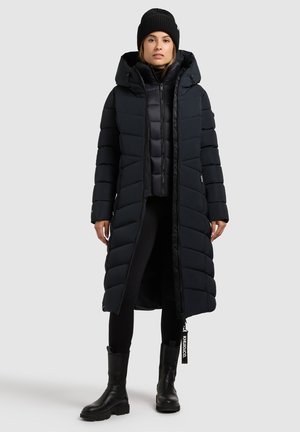 Wintermantel - port blue