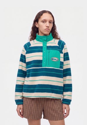 Quiksilver, RENEK HZ POLAR - Поларен пуловер - blue coral