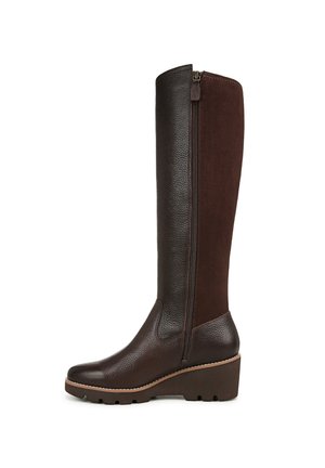 Wedge boots - chol ganache leather