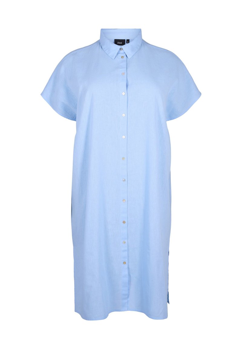 Zizzi Overhemdblouse lichtblauw