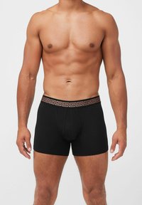 Next A-FRONTS FOUR PACK - Boxerbriefs - black metallic pattern waistband