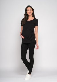 Cool Mama 2 IN 1 - Jednoduché tričko - black