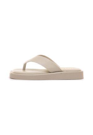 mtng, SANDALIAS PLANAS MABY - Chanclas de baño - beige