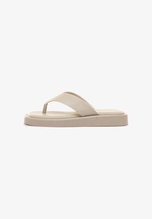mtng, SANDALIAS PLANAS MABY - Chanclas de baño - beige