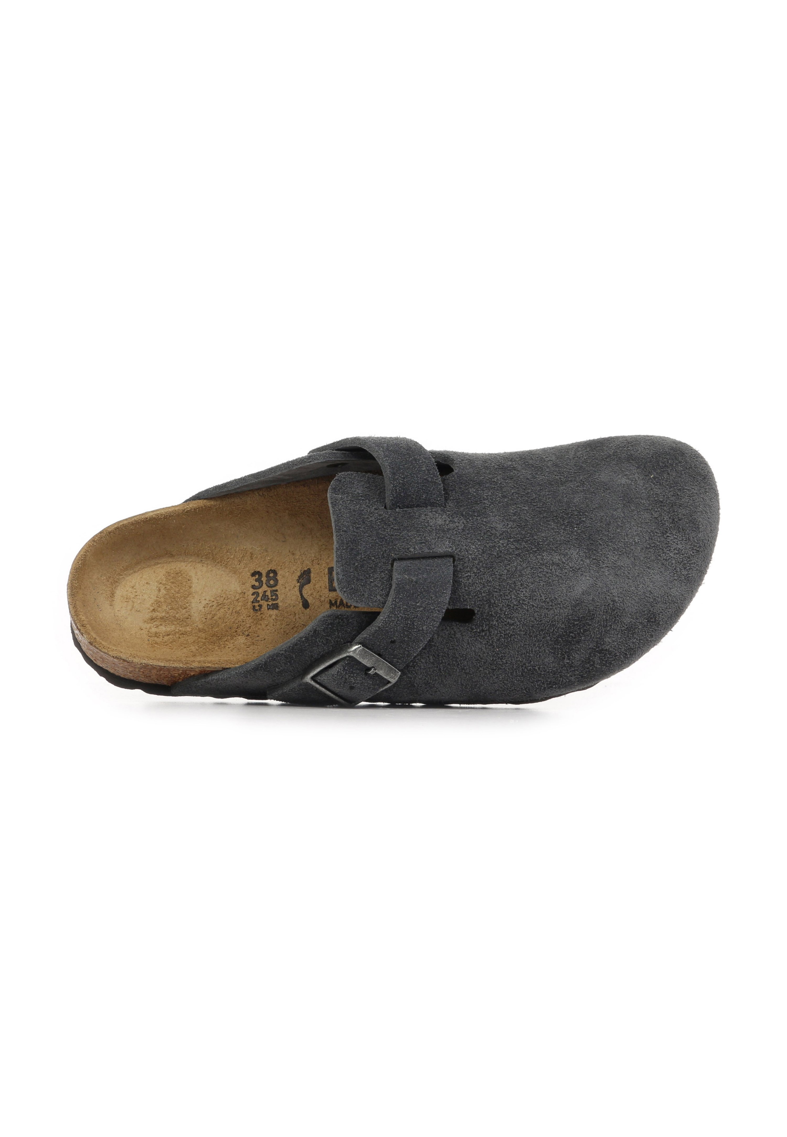 Birkenstock BOSTON BS - Ciabattine - charcoal/grigio - Zalando.it