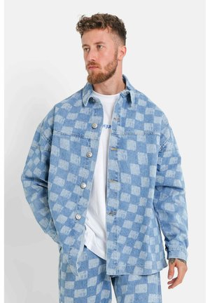 DAMIER - Spijkerjas - blue