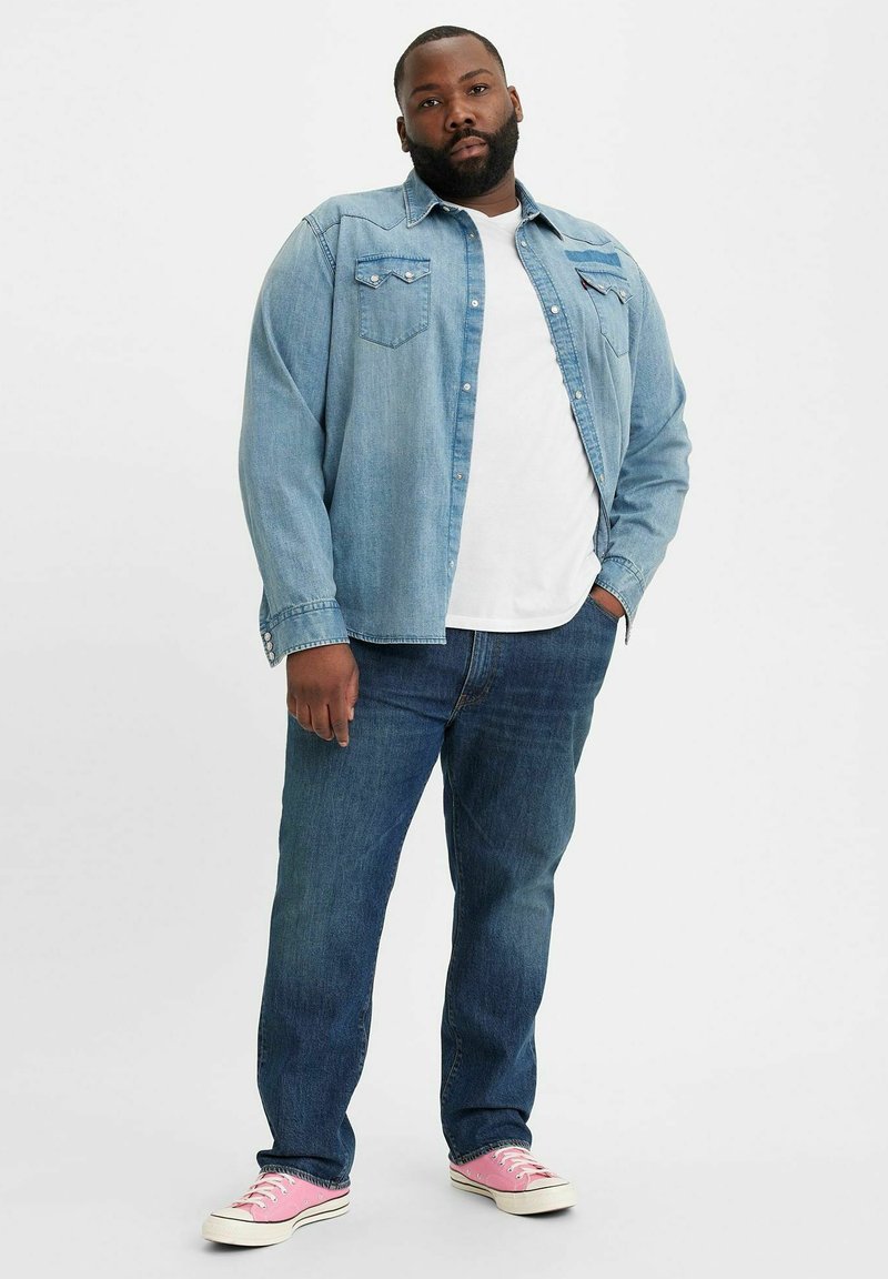 Levi’s® Plus Slim fit jeans blauw