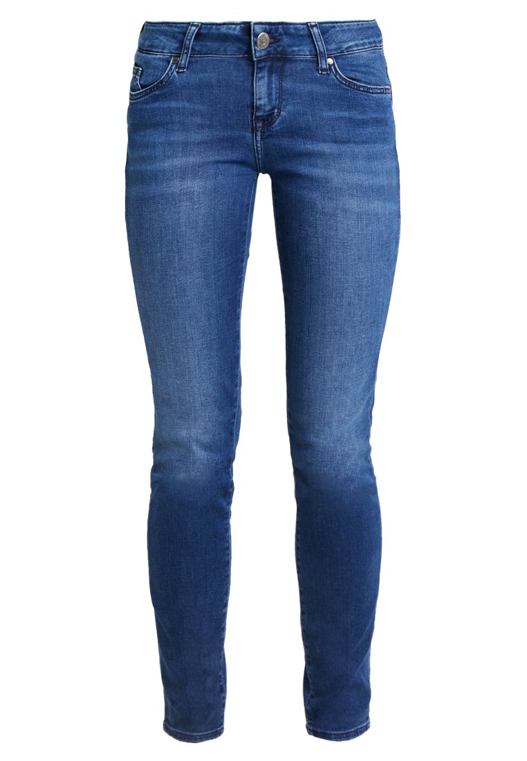 mustang Jeggings blauw denim/bluedenim