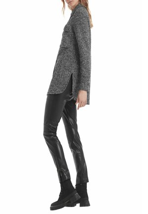 Classic coat - schwarz