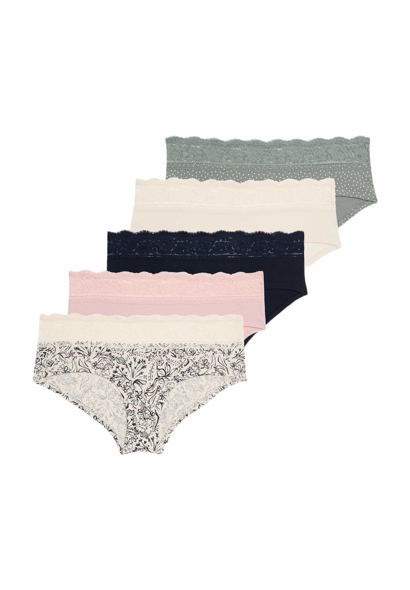 Marks & Spencer 5 PACK - Kalhotky - dusty green