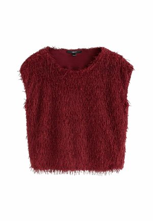 REGULAR FIT - SHORT SLEEVE - Blus - red