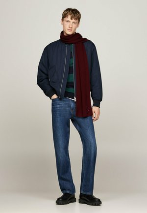Tommy Hilfiger, FLAG SCARF UNISEX - Écharpe - deep rouge