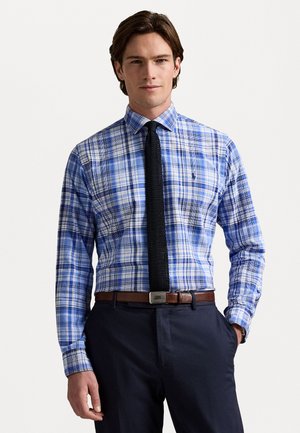 CUSTOM FIT PLAID OXFORD SHIRT - Camicia - blue multi