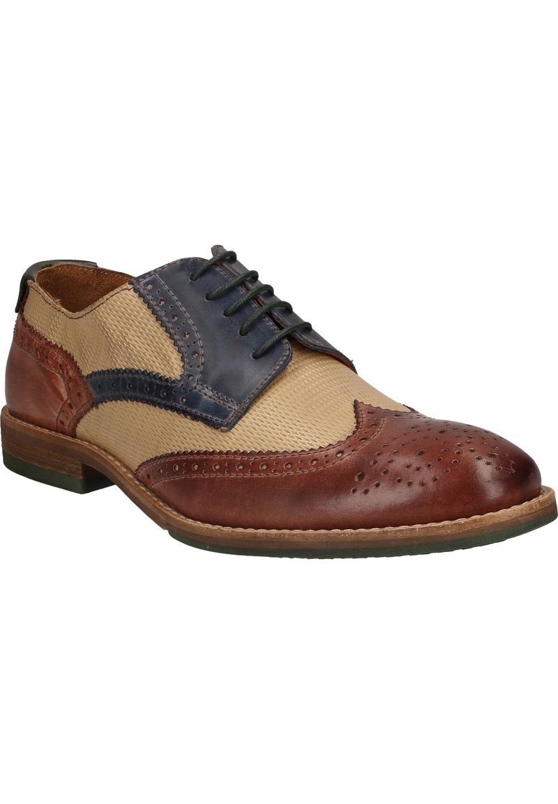Herren Sneaker | Lüke Schuhe LÜKE Schnürer braun - YQ09069 Herren Sneaker | Lüke Schuhe LÜKE Schnürer braun - YQ09069