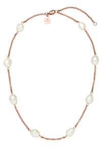 Pureleiu00ae Plain Kette - Doppelreihige Halskette Mit Ku00fcgelchen & Coin
