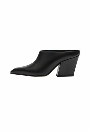 HOLLY  - Muiltjes met hak - black calf
