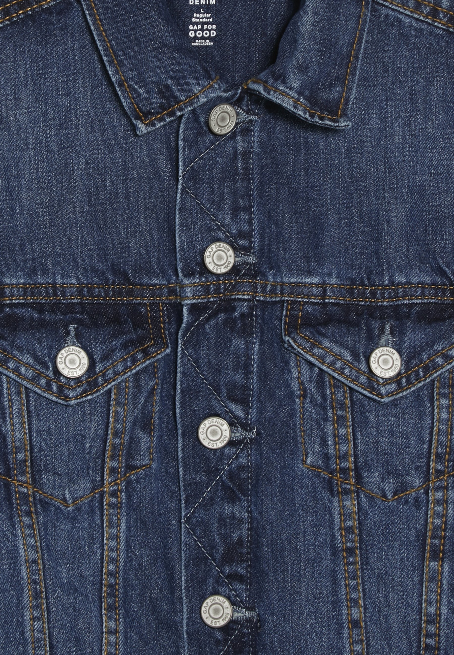 GAP BOY - Denim jacket - medium wash 