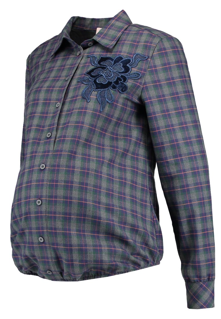 Paulina Overhemdblouse blauw