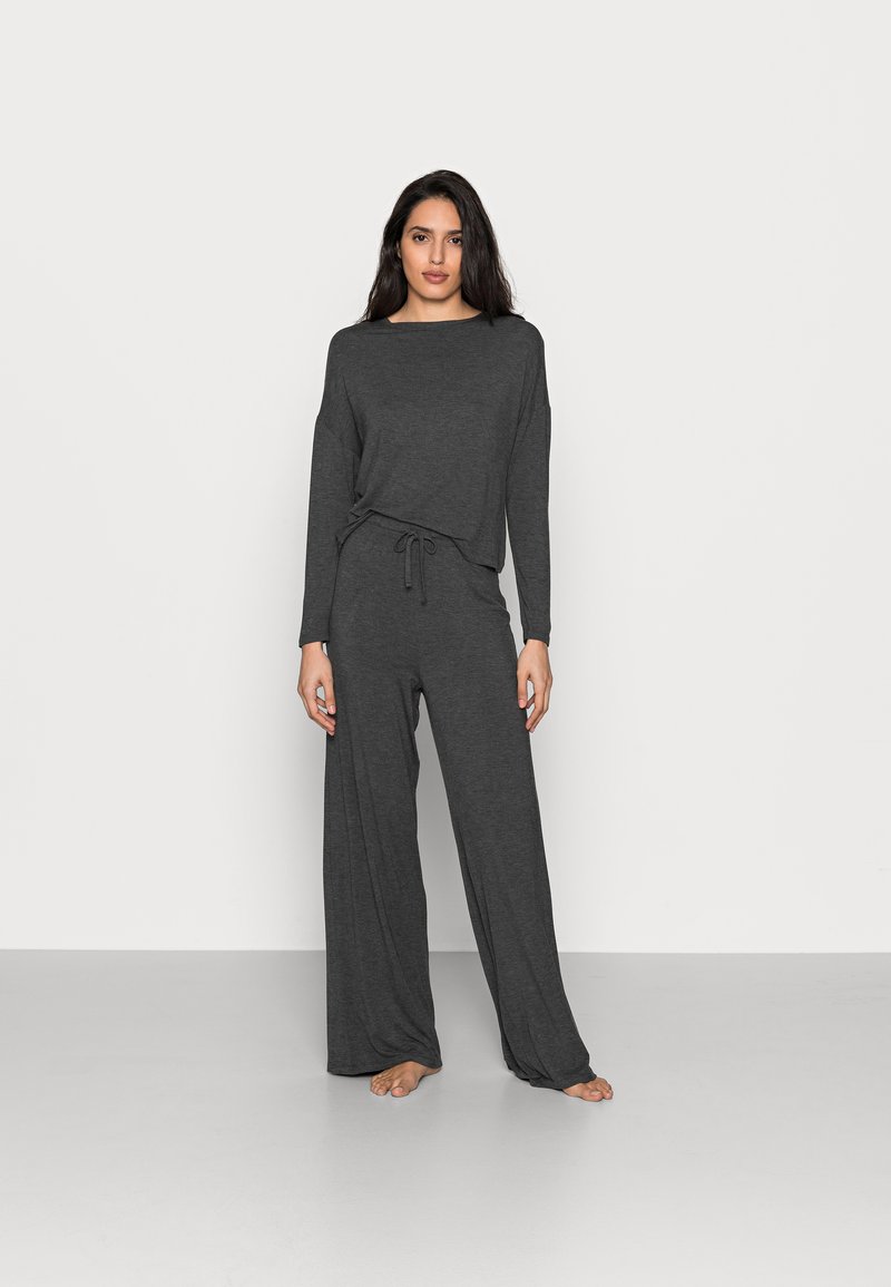 Anna Field - WIDE LEG - Pijama - dark grey, Ampliar