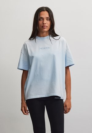 Pegador MONSCHAU HEAVY - T-shirt basique - sprayed ocean blue