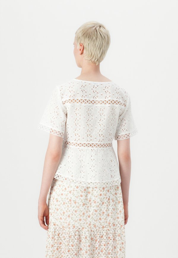 OBJVALRIA - Blouse - cloud dancer4