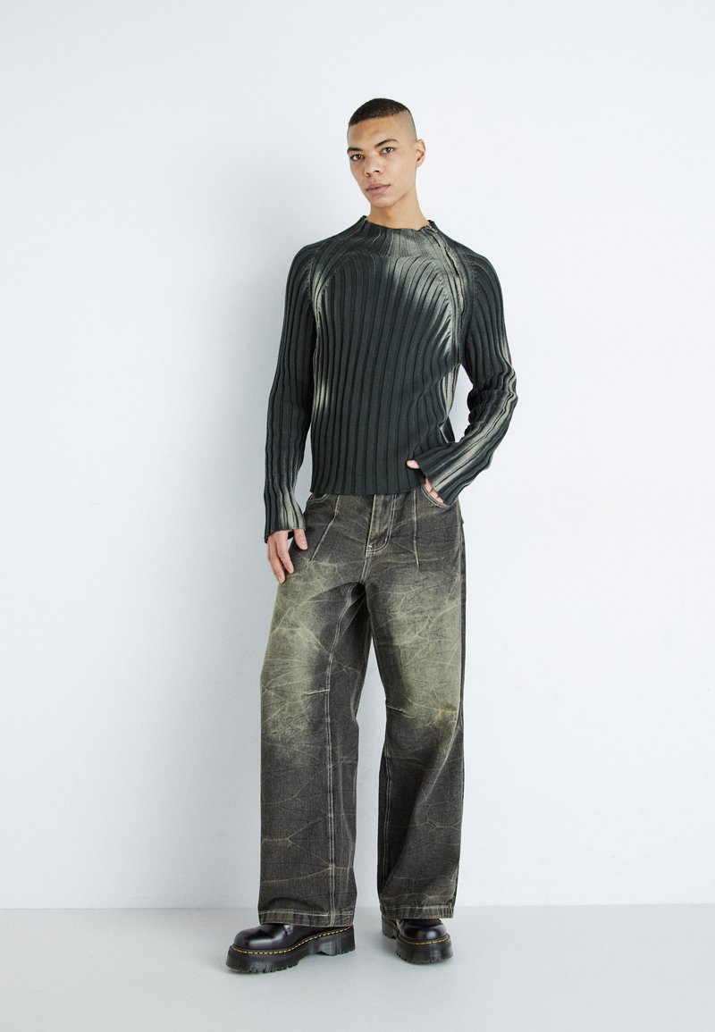Jaded London WASHED RAZOR - Straight leg jeans - black - Zalando.ie