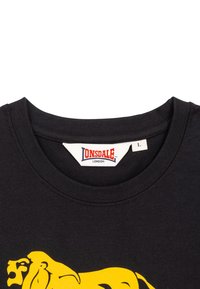 Lonsdale TAVERHAM - T-shirt con stampa - black