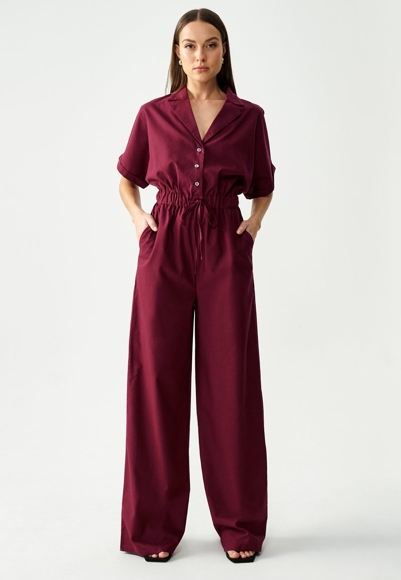 ST MRLO SIENNA Combinaison burgundy/noir ZALANDO.FR