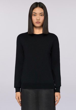 GIROCOLLO - Strickpullover - black milano