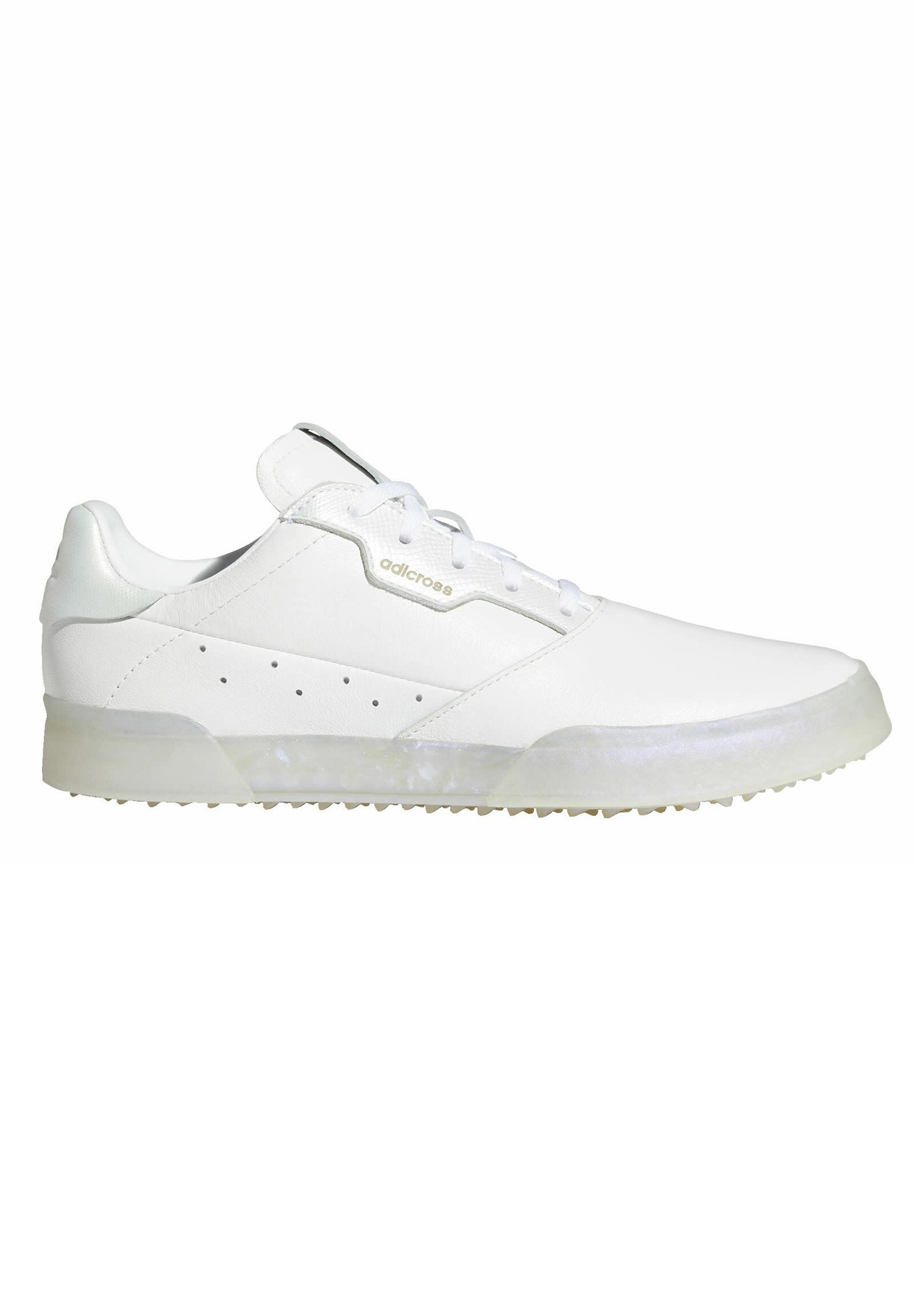 adidas Performance ADICROSS RETRO SPIKELESS - Golfsko - white/hvit -  Zalando.no