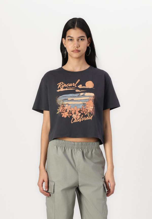 WAVE GLIDERS CROP TEE - Print T-shirt