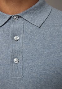 Next REGULAR FIT - Hosszú ujjú felső - light blue marl